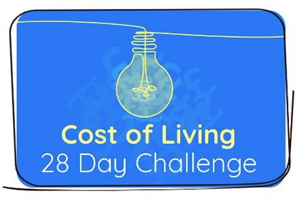 Cost of living 28 day challenge